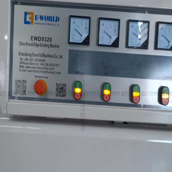 Long Service Life 9 Spindles Round Glass Edging Machine for Sale