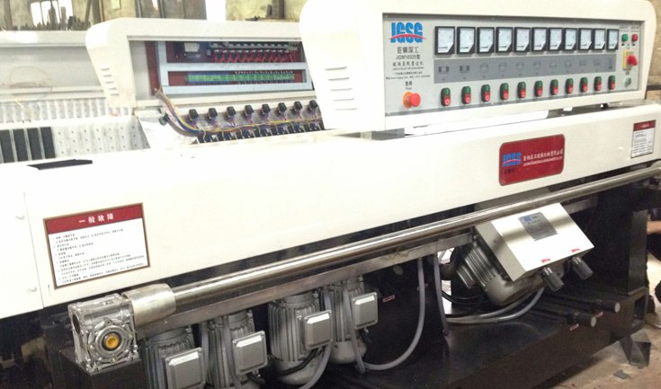 Glass Straight Line Edging Machine Automatic Glass Edging Corner Grinding and Polishing Machine