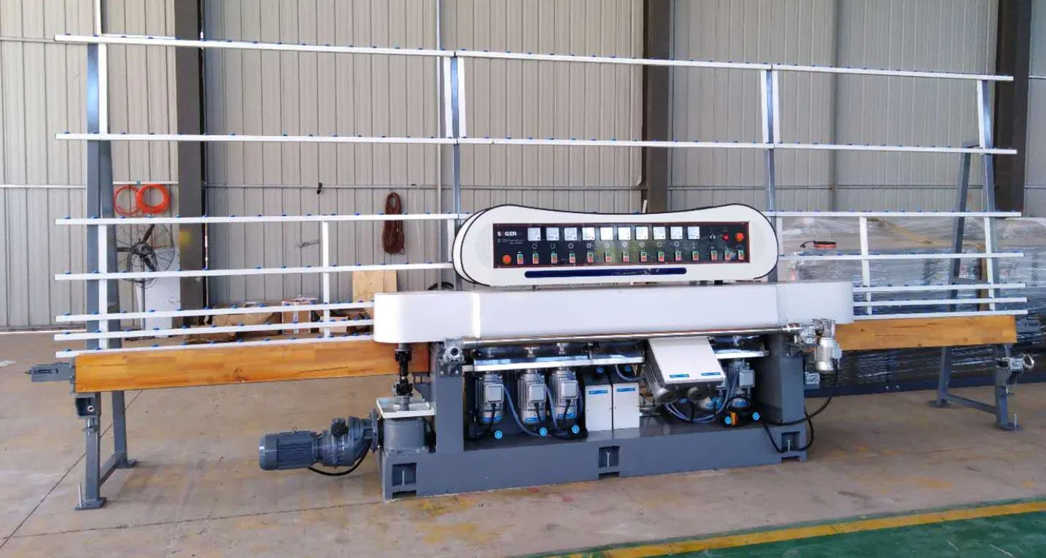 Flat Glass Double Straight-Line Edging Machine Double Disc Grinding Machine