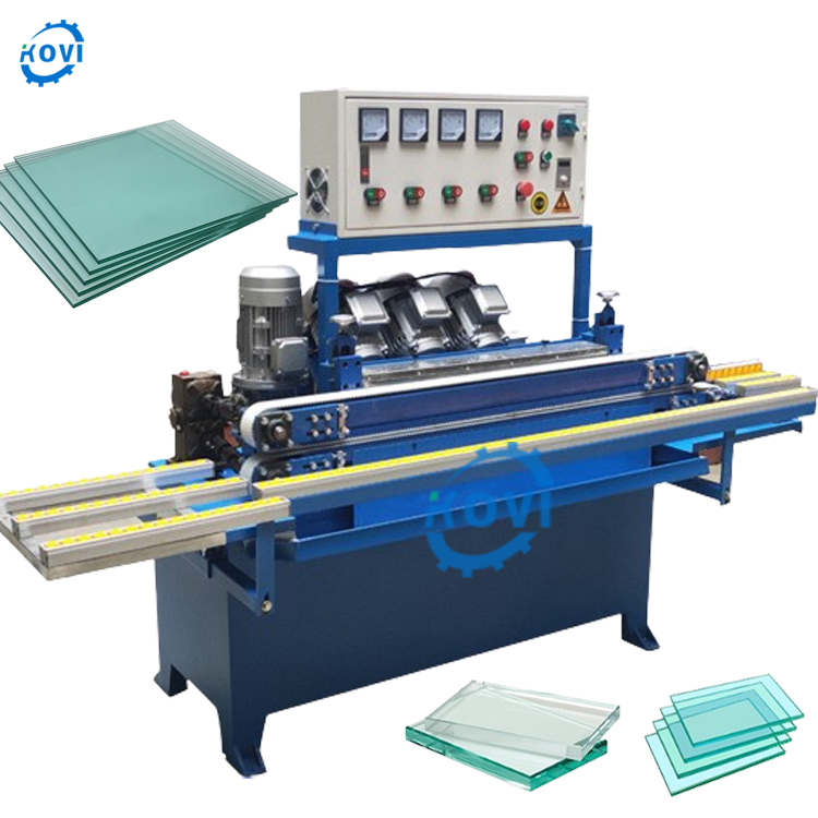 Potable Glass Machine Mirror Bevel Processing Polishing Machinery Glass Beveling Edging Corner Processing Machinery