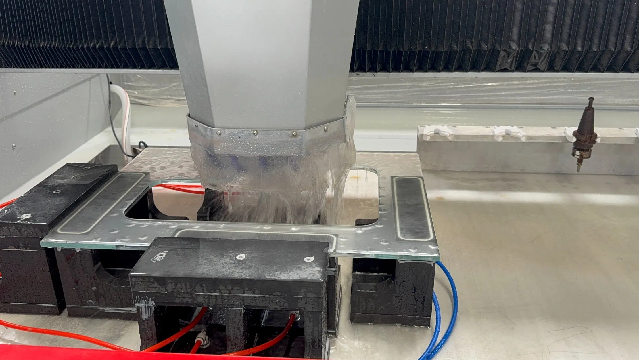 Precision Automotive Glass Drilling and Edging Toolset for Professionals