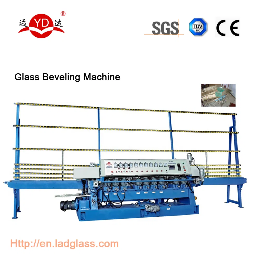 Ce Vertical Glass Mirror Straight Line Bevelling Machine