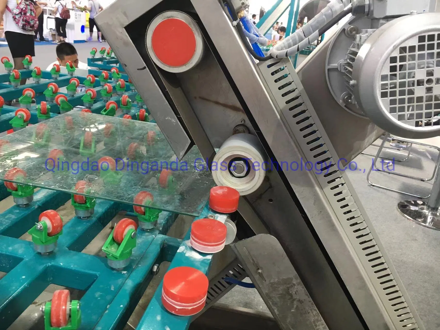 Rsy-Sdj Chinese Factory Architecture Glass Sand Belt Edging Grinding Sandblasting Machine Manufacturer