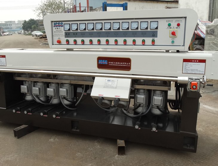 Glass Straight Line Edging Machine Automatic Glass Edging Corner Grinding and Polishing Machine