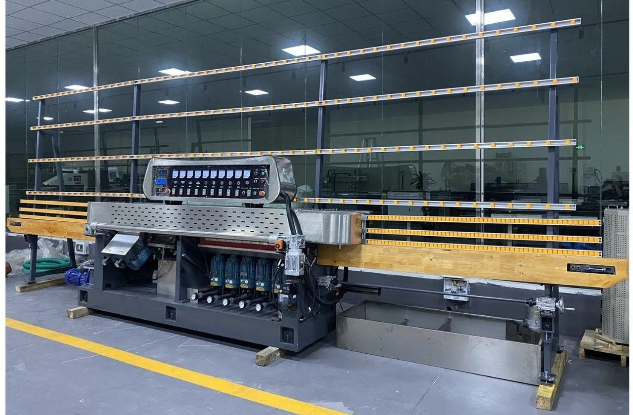 Sanken Multi-Level Glass Polishing Machine with 9 Powerful Motors