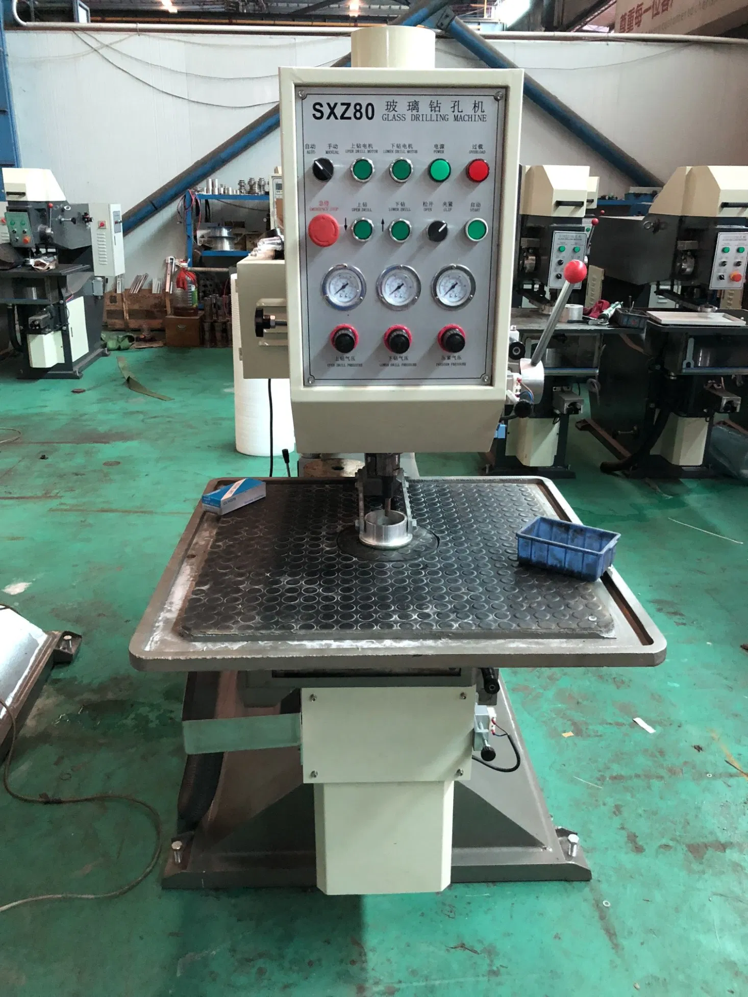 China Manufacture CNC Flat Float Frosting Infrared Ray Glass Drilling Machine for Glass Drilling Holes