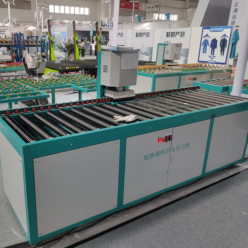 Glass Edge Grinding Machine, Belt Grinding Machine, Belt Edging, Automatic Glass Edge/Edging Grinding and Polishing Processing Machine