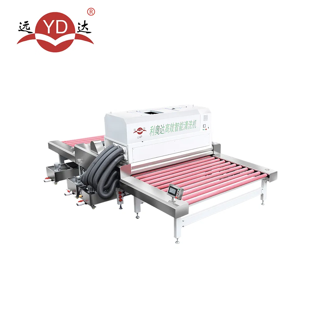 Factory Price Horizontal Glass Washing and Dry Machine