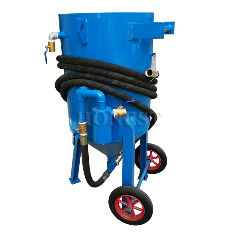 Mobile Sand Blaster / Sand Blasting Electric / Glass Sandblasting Machine