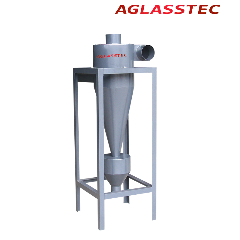 Horizontal Glass Sandblasting/Frosting Machine with Electric Pulse Dust Remover Function