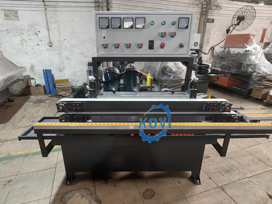 Straight edge machine