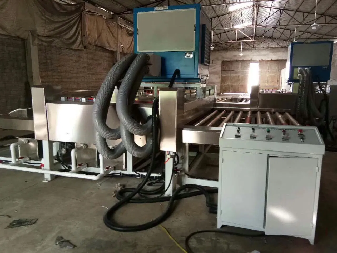 2500 CE Glass Washing Machinery Horizontal Washing