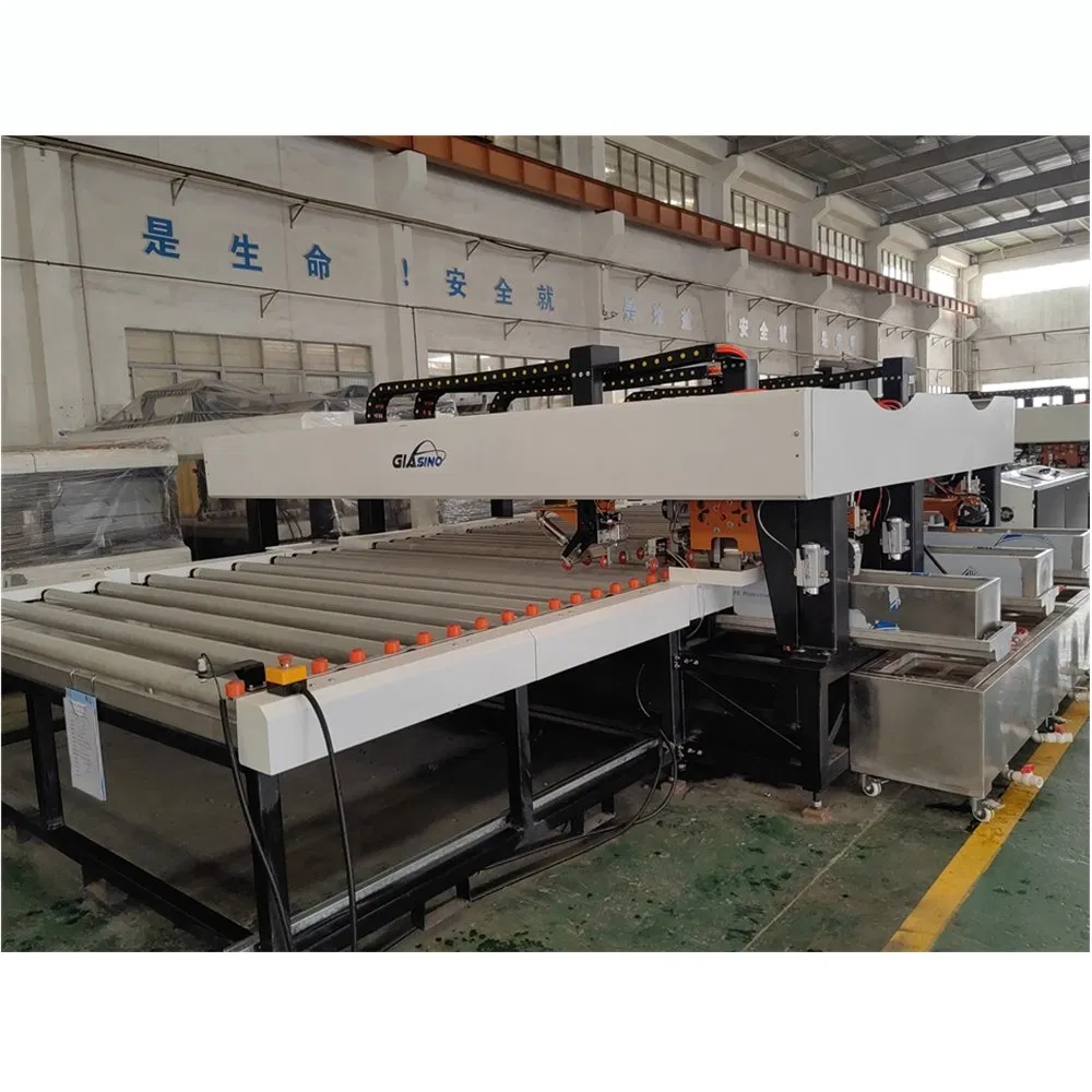 Horizontal Glass Four-Side Edging Machine with Automatic Identification Function for Sale