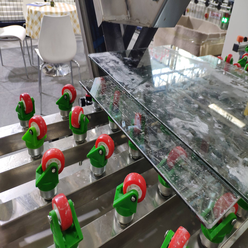 Sand Belt Simple Glass Edging Grinding Polishing Machine with Water