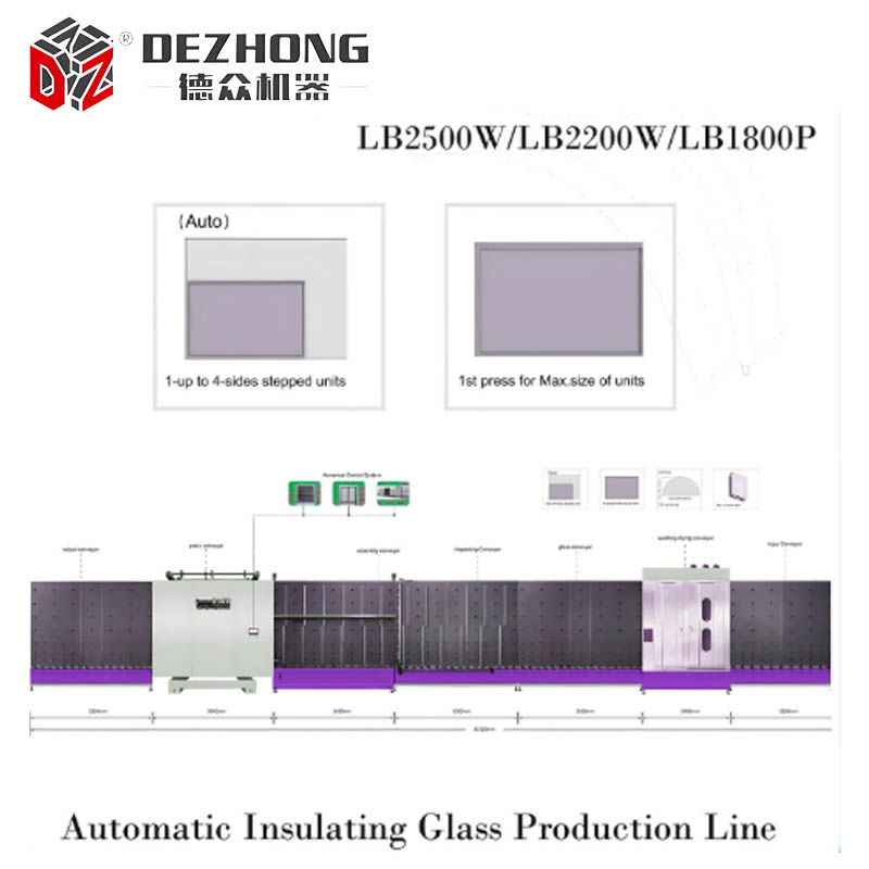 Automatic External Composite Sheet Pressing Silicone Adhesive Sealant Sealing Insulating Glass Assembly Production Line on Sale