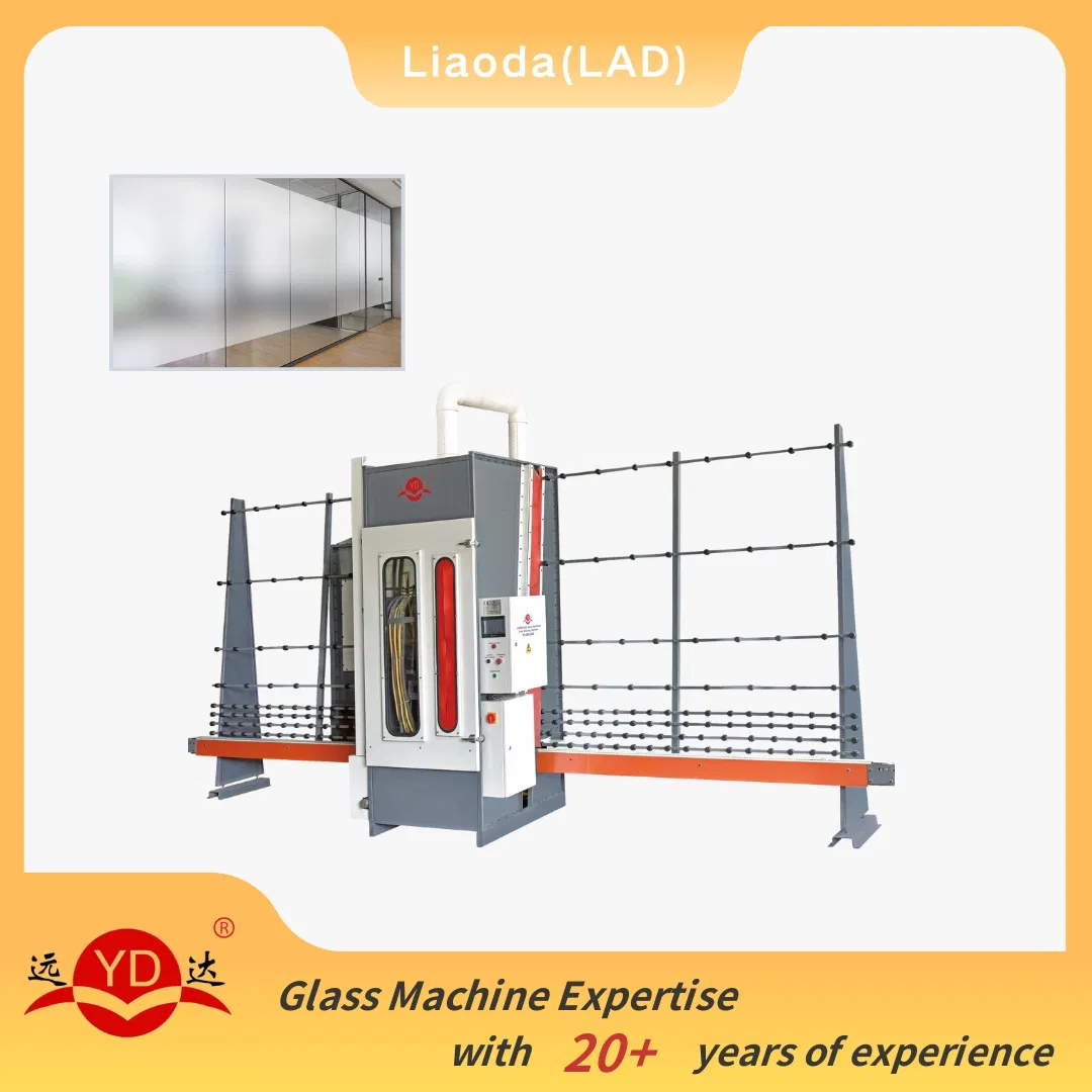 Vertical Type Glass Sand Blasting Machine in China