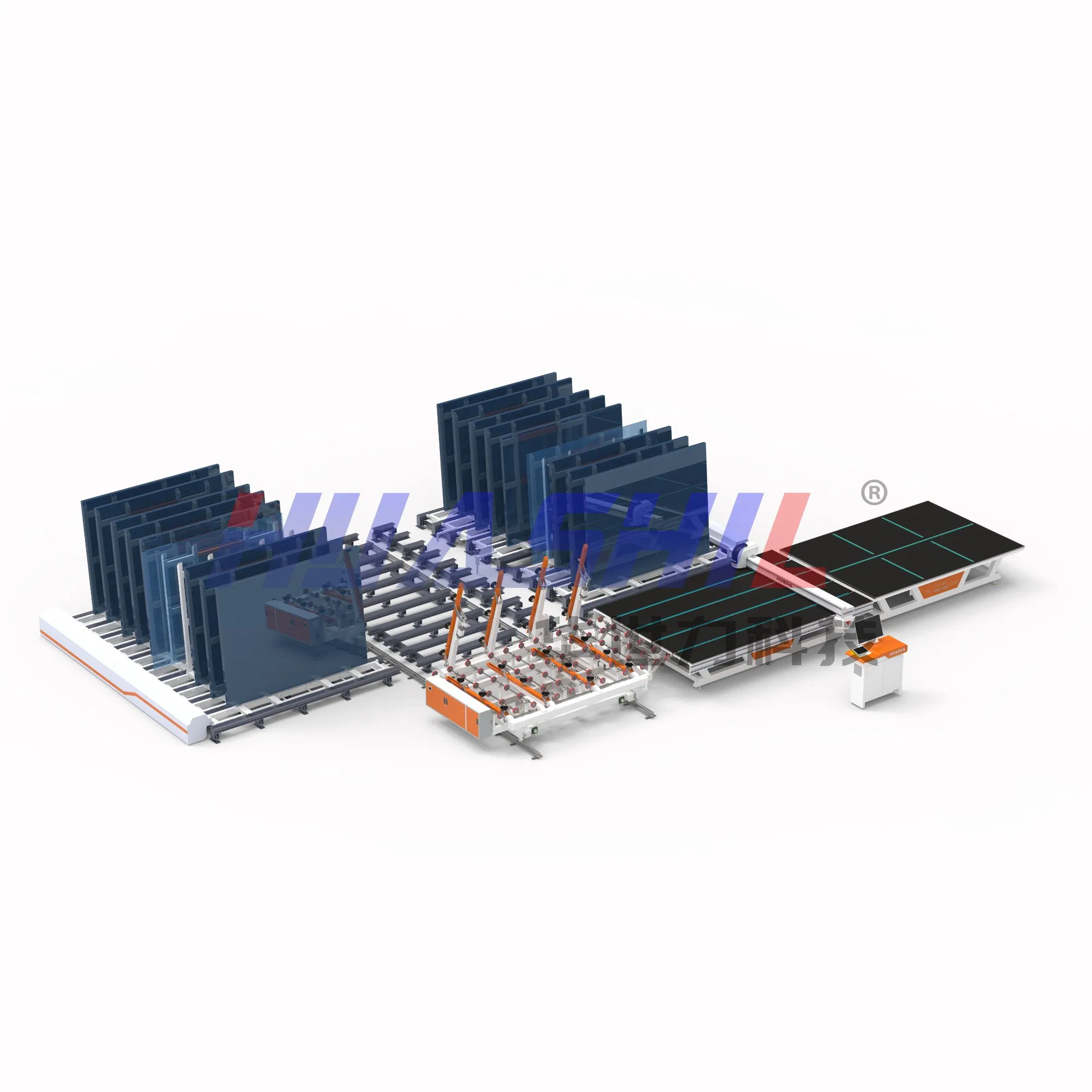 High Quality Glass Storage + Glass Loading and Cutting Machine with Good Factory Price