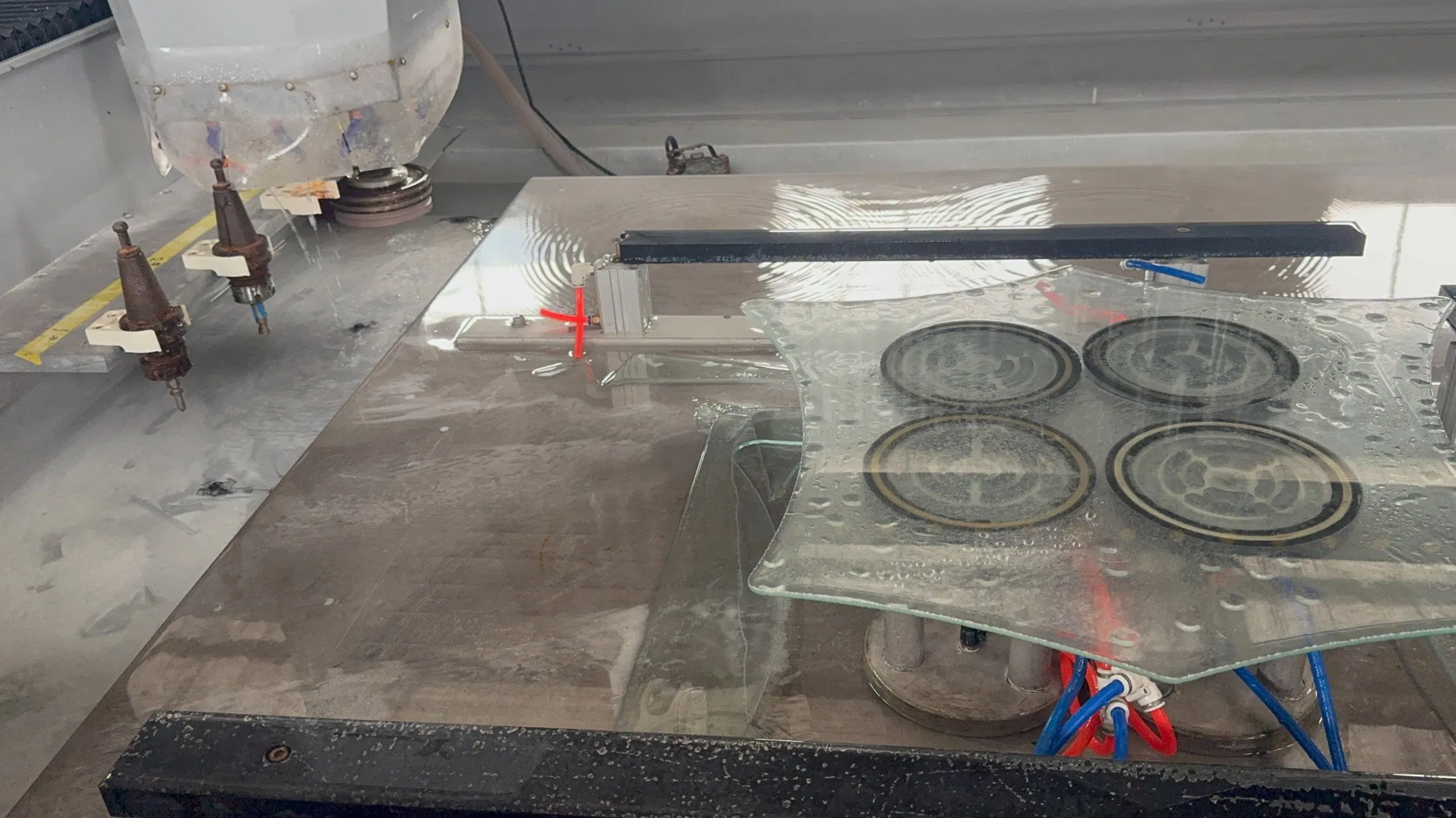 High-Performance CE ISO CNC Glass Drilling and Milling System