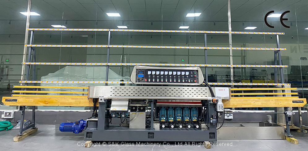 Sanken Multi-Level Glass Polishing Machine with 9 Powerful Motors