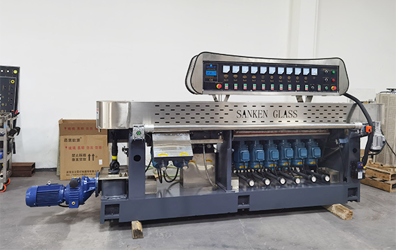 Sanken Hardening Glass Oven 10-Motor 45 Angle Glass Multilevel Facet Polishing Machine