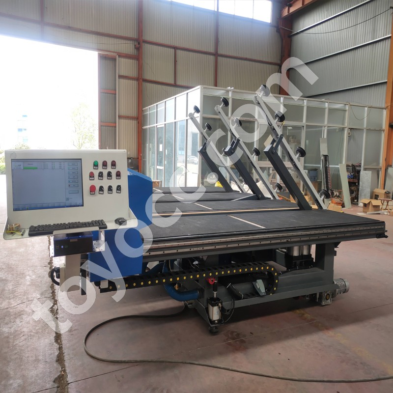 CNC Cutting Machine for Processing Insulating Glass Slab Stone Tempered Glass Laminated Glass Automatic Glass Cutting Machinery with Loading and Breaking