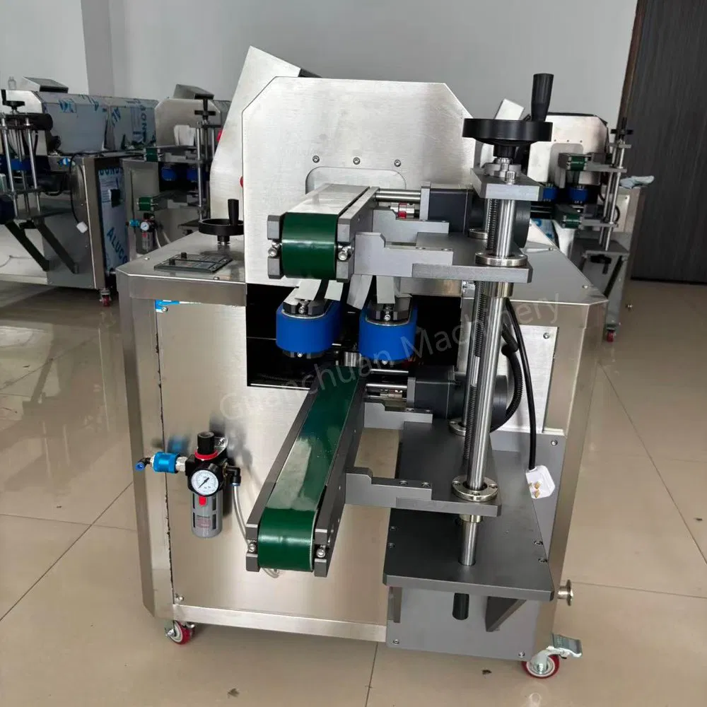 Pre-Filling Washing 6 Heads Sensor Perfume Cosmetic Wine Glass Bottle Jar Water Cleaning Air Rinsing Machine