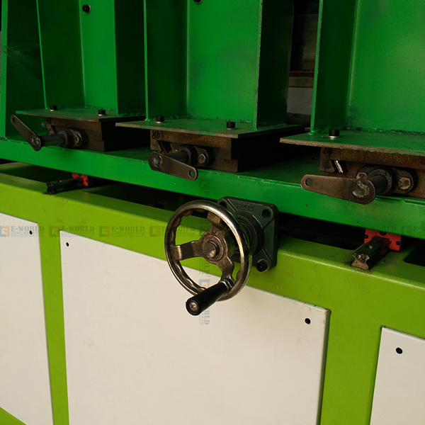 Small Double Side 6 Motor/Spindles Glass Straight Line/Round Edging Machine