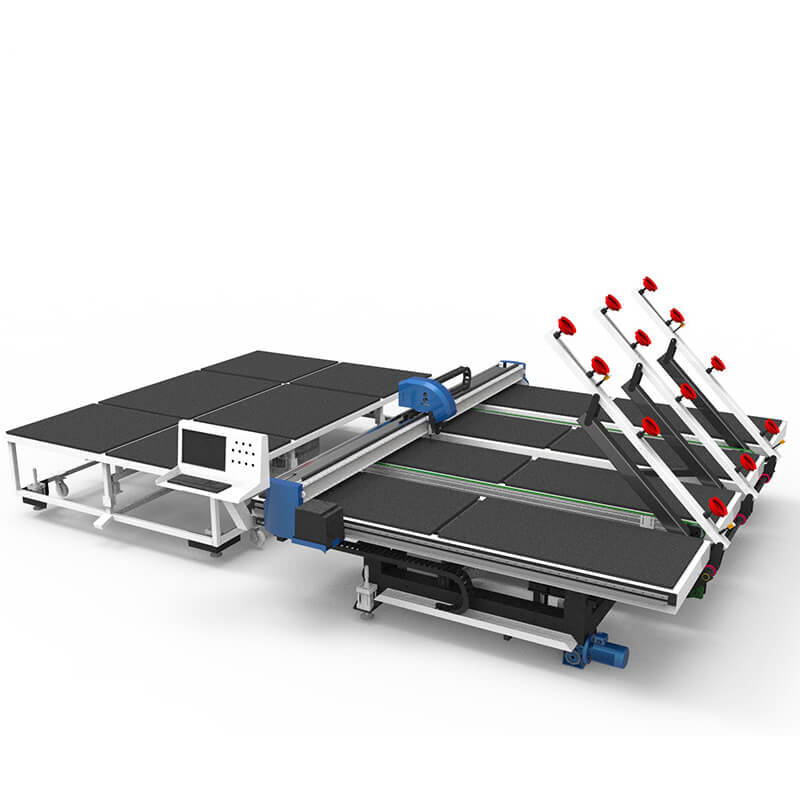 Mutli-Functional Loading Arms Cutting Breaking CNC Glass Cutting Machine with Belt