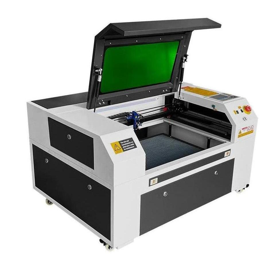 Laser Engraving Machine Cutting Machine Laser Engraver CO2 Laser Machine 60-100W 9060 1080 1490 for Non-Metal Acrylic Plastic Glass Leather Laser Cutter Ruida