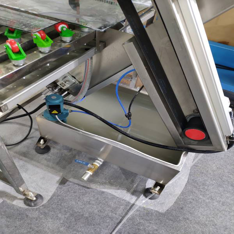 Sand Belt Simple Glass Edging Grinding Polishing Machine with Water