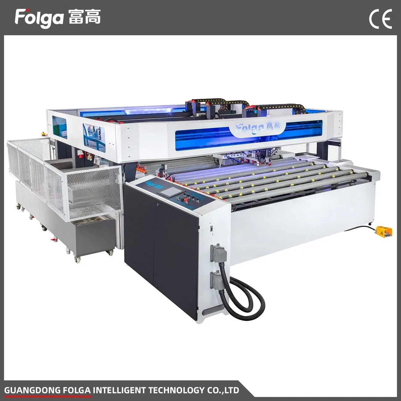 Quick Glass Four Side Edging Machine for Glass Processing
