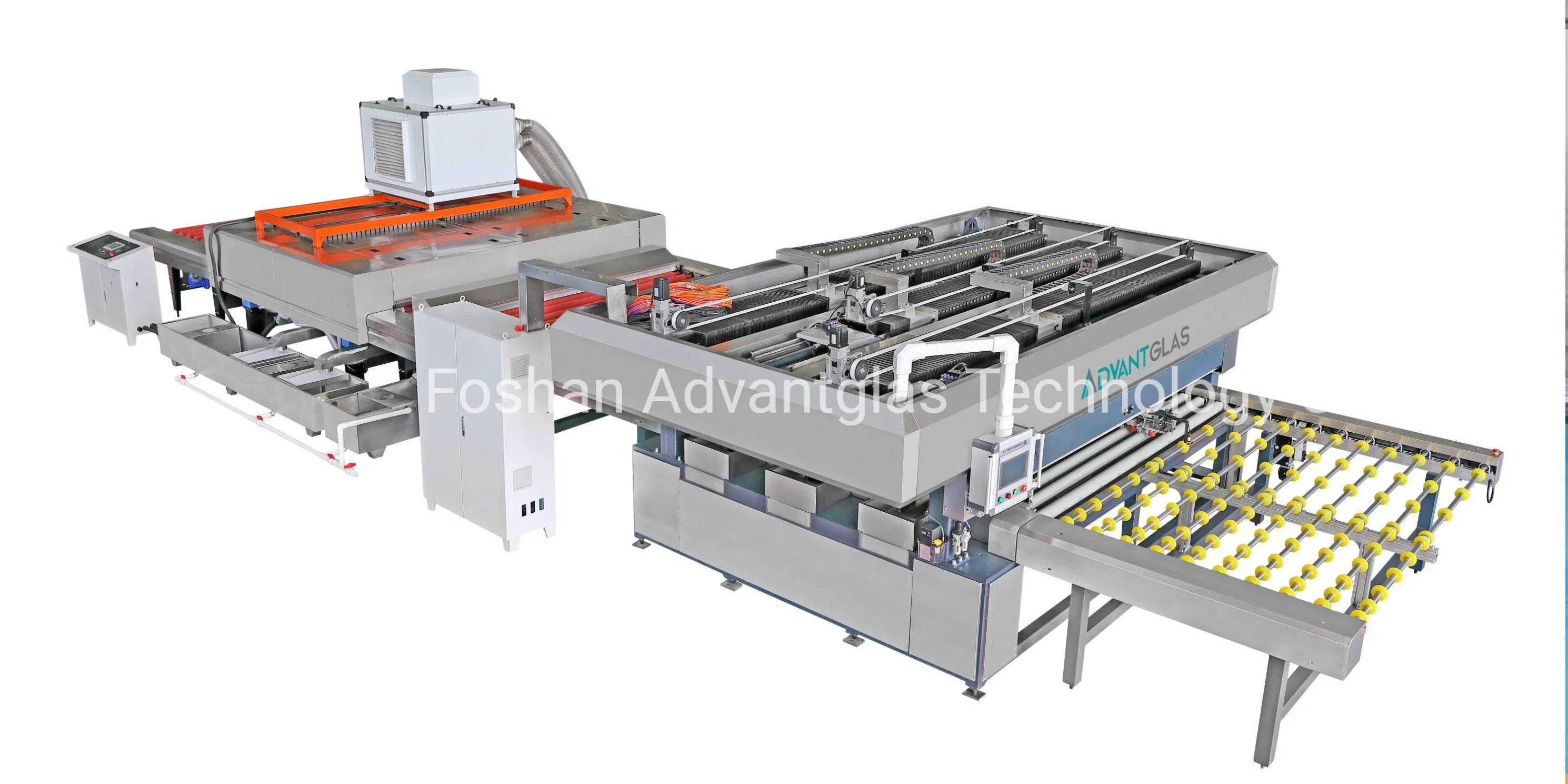 High Speed Glass Machine for 2500 Glass Four Sides Seaming Grinding Edging