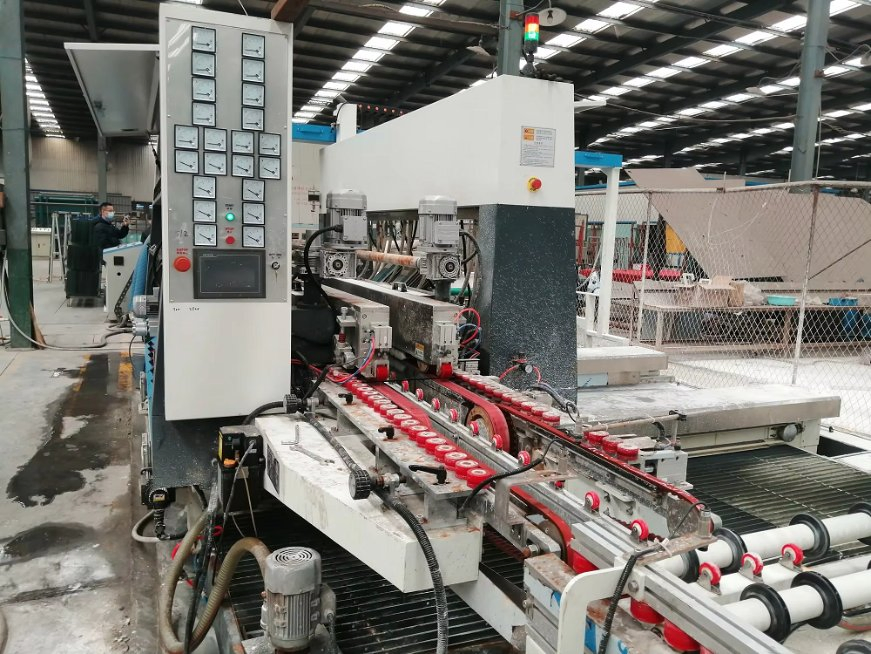 Automatic Precision Flat Glass Grinding Polishing Glass Double Line Edging Machine