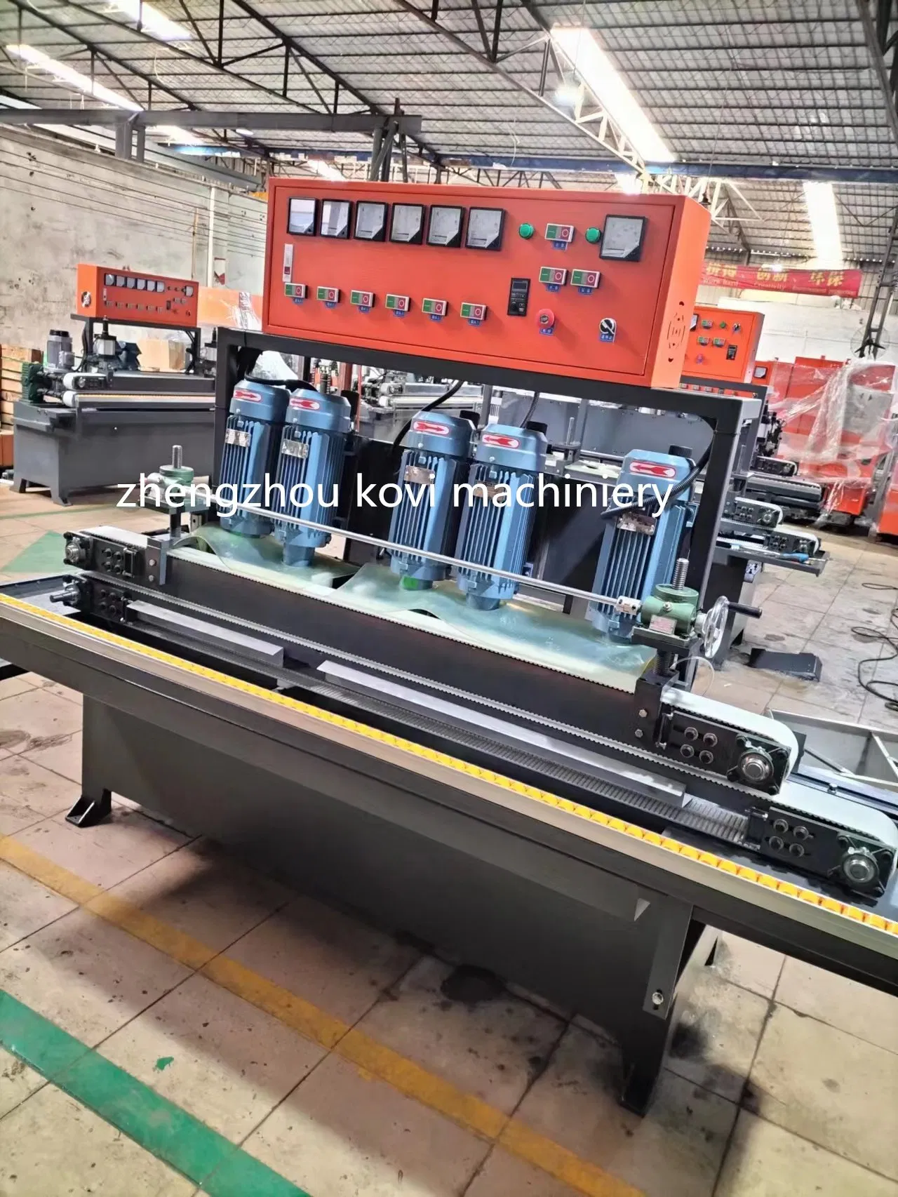 Furniture Window Glass Round Polishing Edging Macihne Glass Edge Beveling Machine