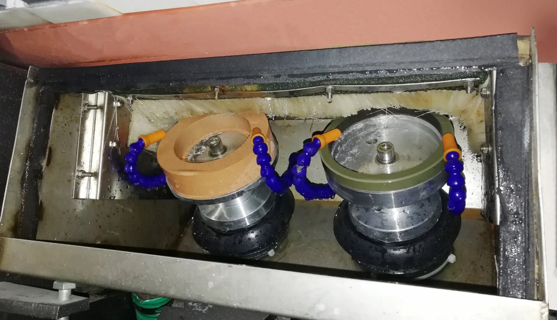 Sanken Multi-Level Glass Polishing Machine with 9 Powerful Motors