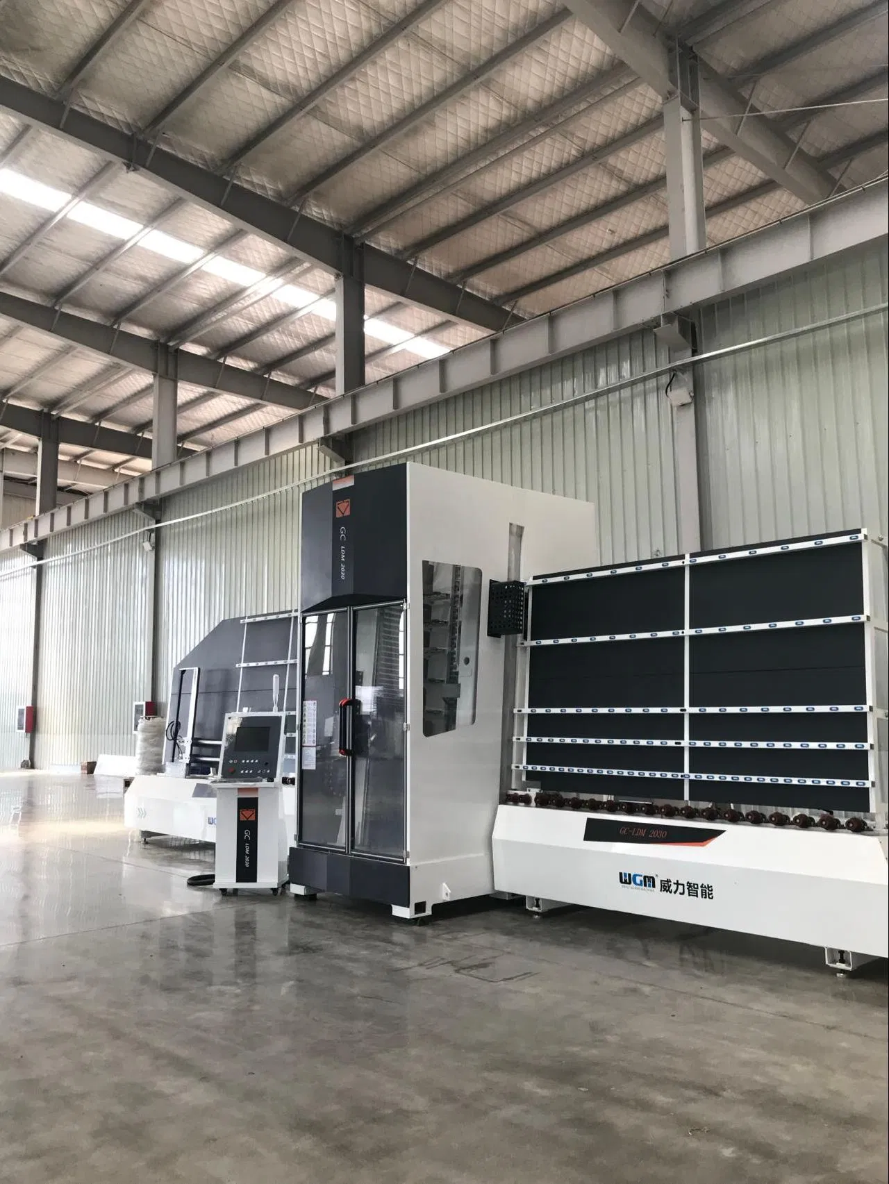 Glass CNC Drilling and Milling Center