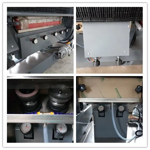 Double Function Flat and 45 Degree Arris Edging Glass Machine