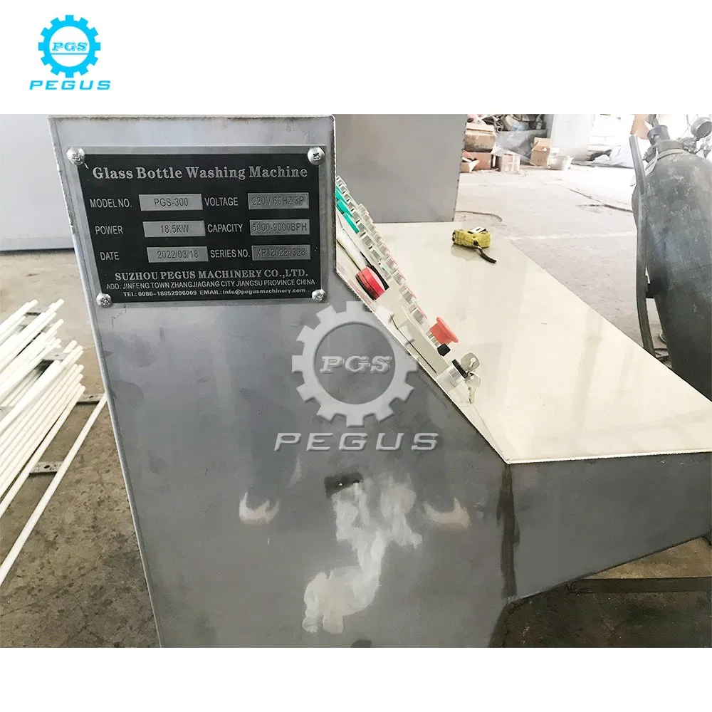 Used Glass Bottle Cleaning Machine Recycle Glass Bottle Washing Machine Recycled Small Bottle Washer