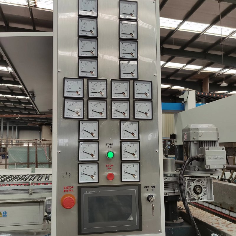 Programmable Control Flat Surface Grinder Glass Double Line Edging Machine