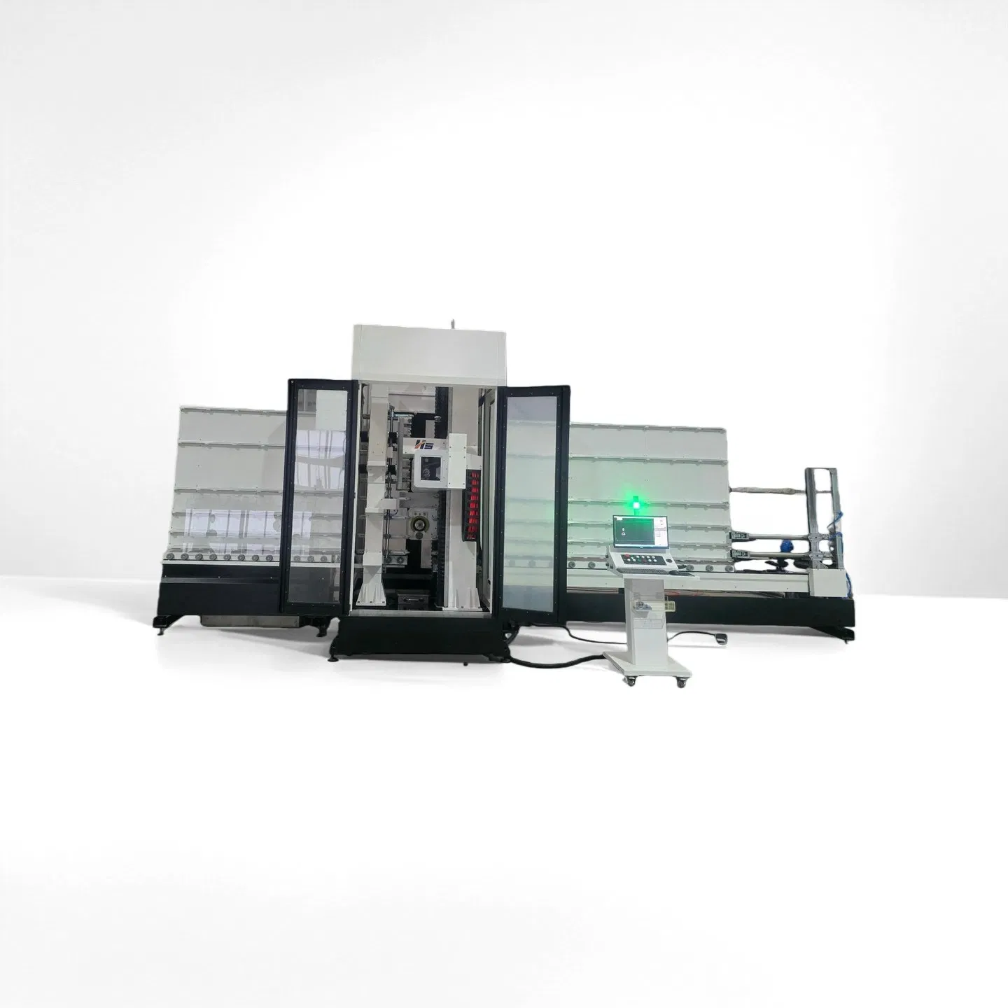 Vertical Drilling and Milling CNC Machine One Stop Glass Drilling Slot Milling Machine for Bathrooms