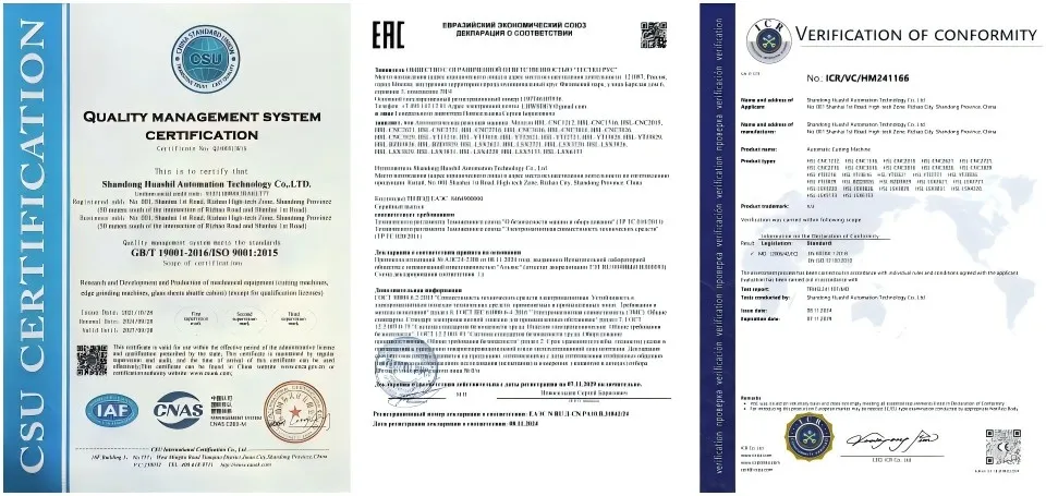 Certifications