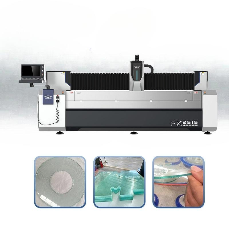 Durable Automatic CNC Glass Processing Center