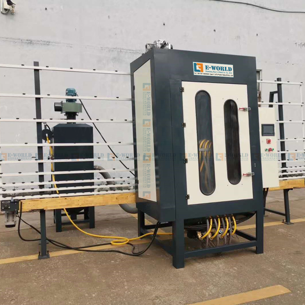 Automatic Glass Frosting Machine Sandblasting Machinery PS2000mm