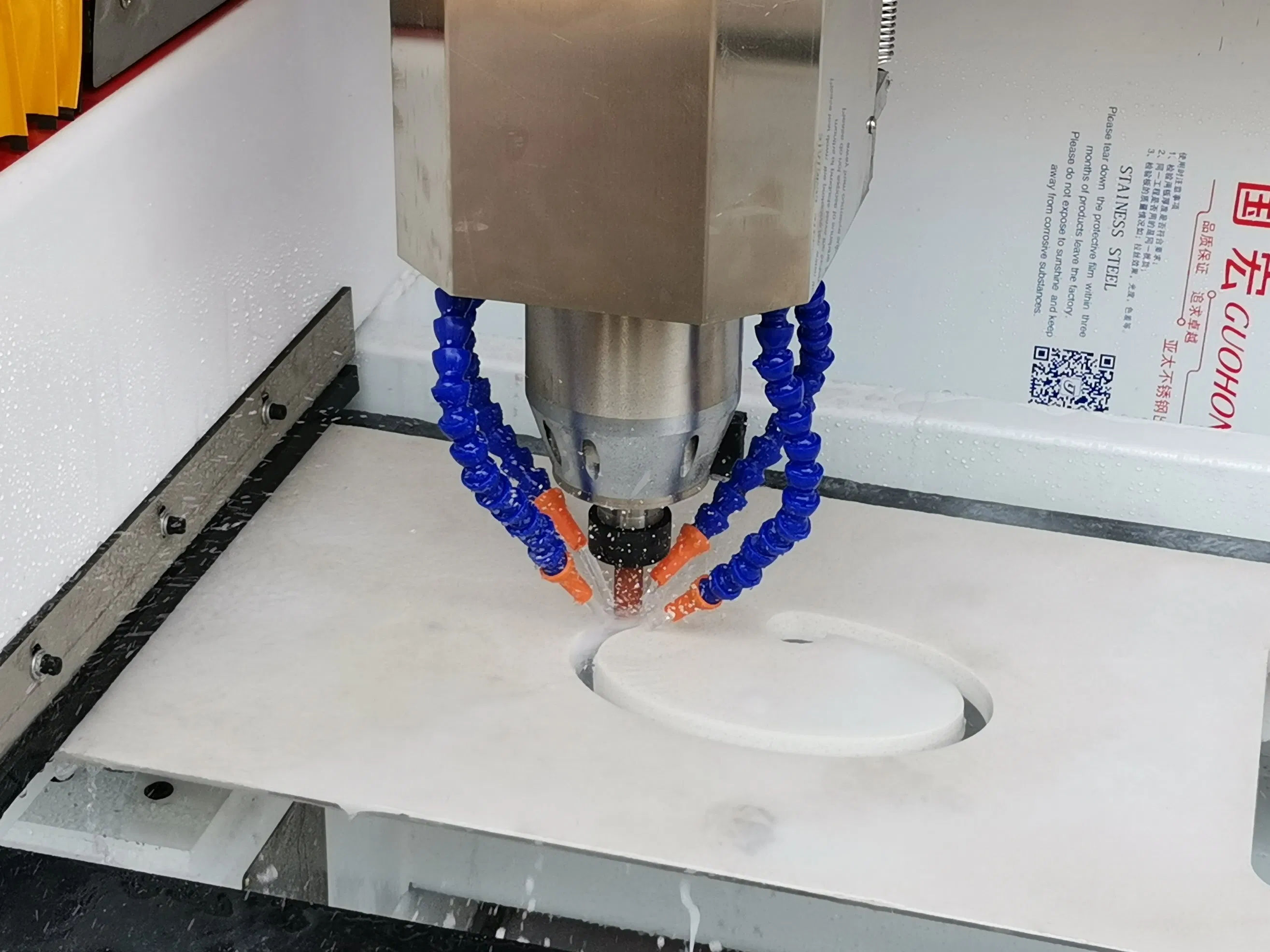 2026 Bcmc Bcsk-1308 Series CNC Small Water Jet Sink Hole Stone Cutting and Polishing Machine