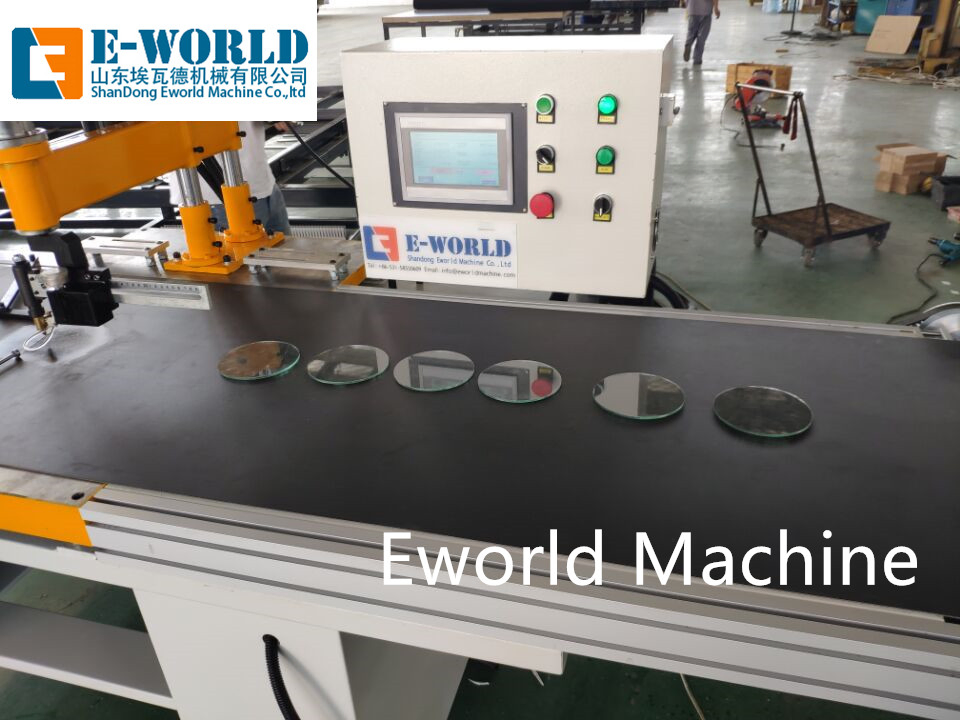 PLC Controlled Automatic Round Glass Cutting Machine
