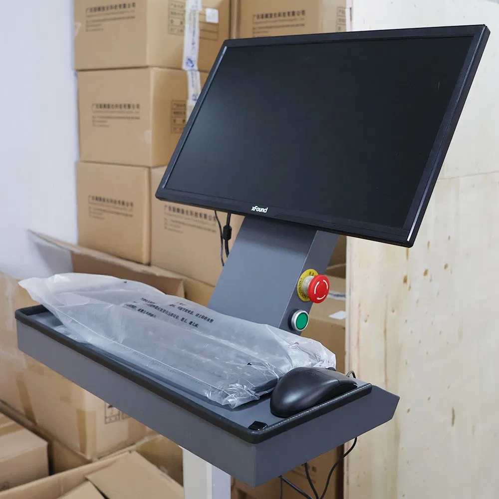 Industrial Automatic Vertical Laser Sandblasting Engraver Machine for Mirror Glass Frosting