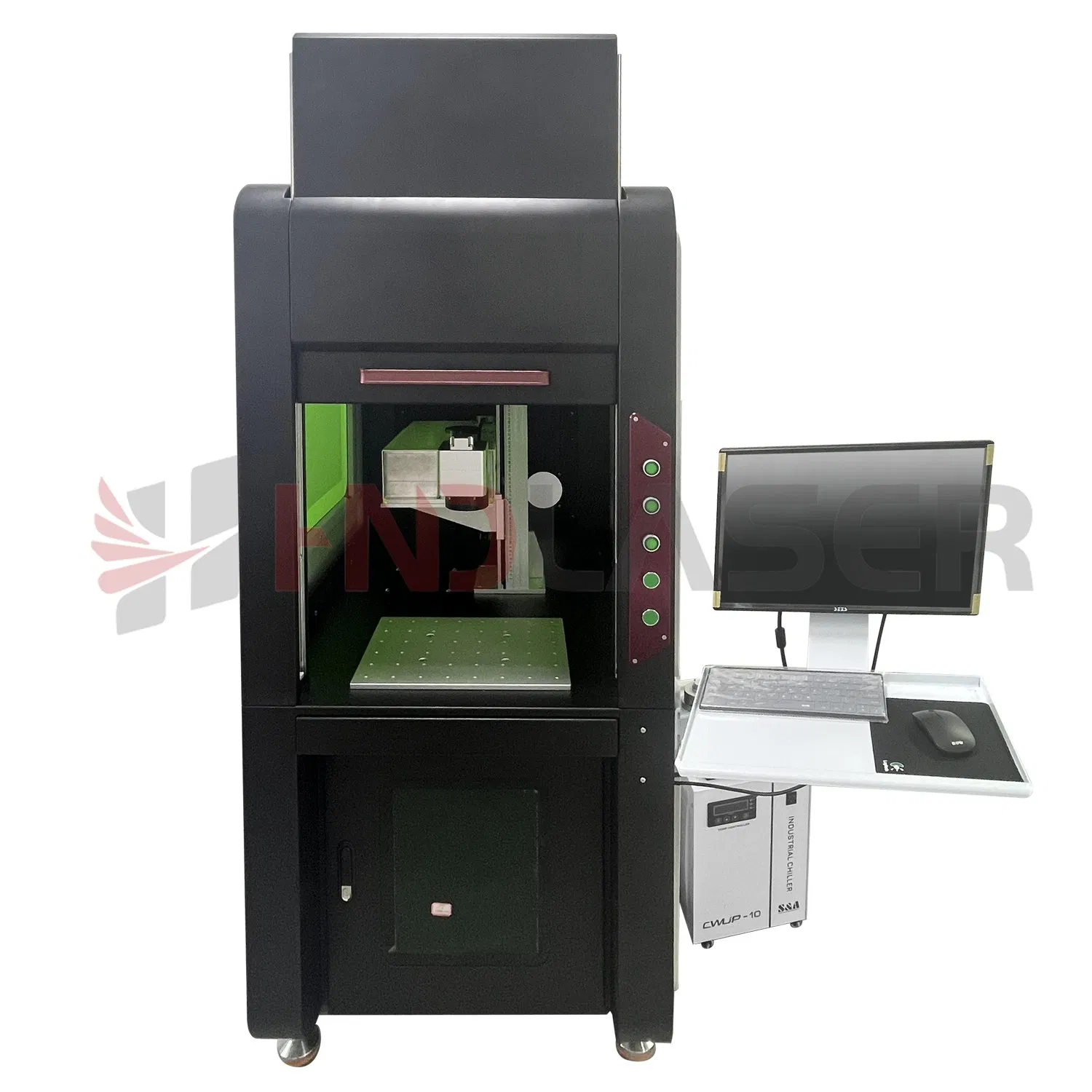 5W 10W 15W 20W CNC Metal Aluminum Stone Glass Jewelry Engraver Cutter UV Galvo Laser Color Mopa Logo Engraving Marking Coding Printing Carving Machine Price