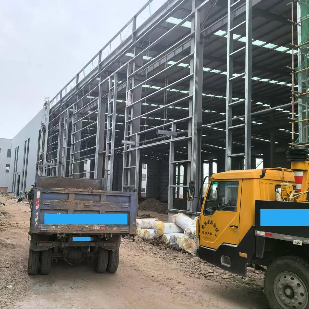 Steel Structure Frame Prefabricated Customzied Large Span High Quality Storage