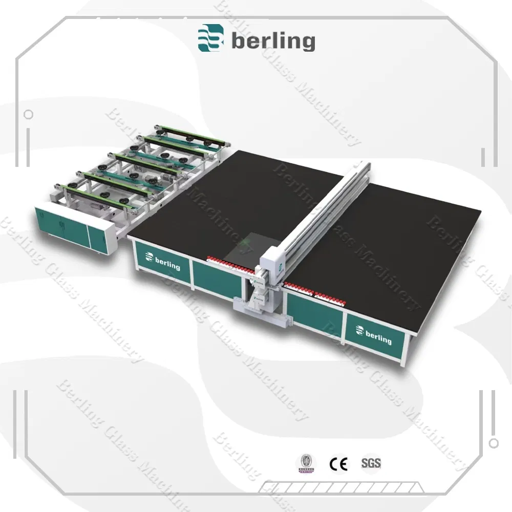 High Efficient CNC Automatic Laminated Glass Cutting Machine with Vacuum Loading Arm