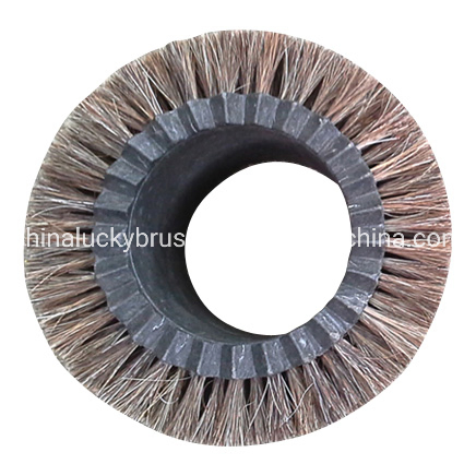 Black Nylon Glass Round Cleaning Brush (YY-218)